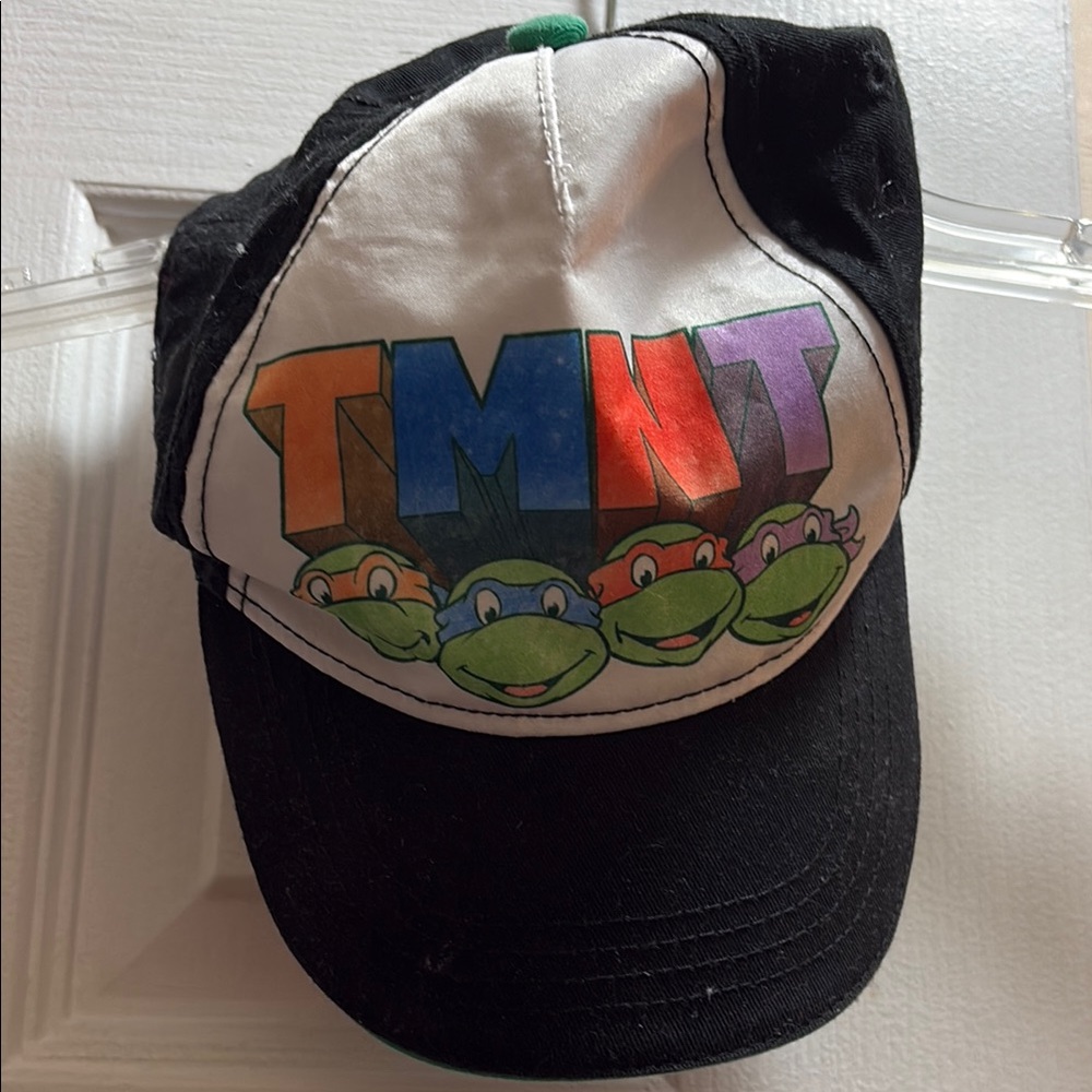 Nickelodeon Black and White TMNT Snapback Hat